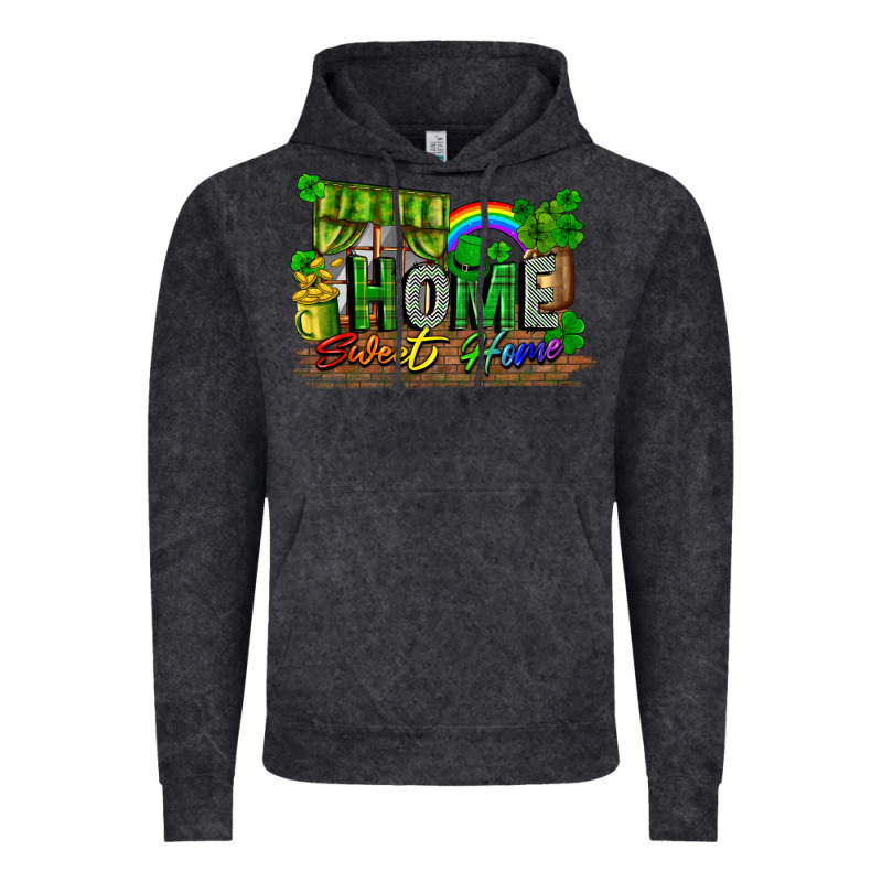 Home Sweet Home St. Patricks Day Vintage Hoodie by FaDigitalArtStudio | Teevron