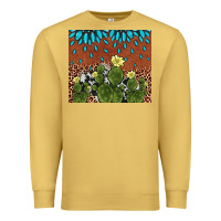 Antique Gold cactus gemstone Premium Sweatshirt - AdoDesignShop