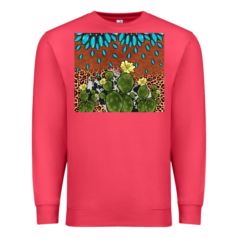 Cactus Gemstone Premium Sweatshirt by AdoDesignShop | Teevron