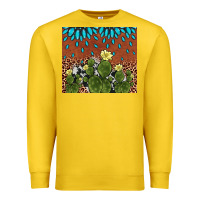 Lemon cactus gemstone Premium Sweatshirt - AdoDesignShop