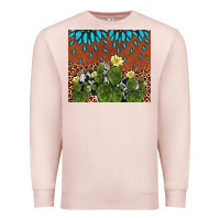 Pale Pink cactus gemstone Premium Sweatshirt - AdoDesignShop