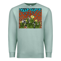 Seafoam cactus gemstone Premium Sweatshirt - AdoDesignShop