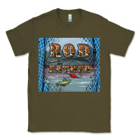 Army Green rod father Classic Tee - Artiststas
