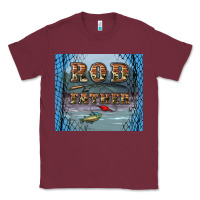 Burgundy rod father Classic Tee - Artiststas