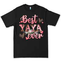 Black best yaya ever mother's day Premium Tee - CowGirlArtShop