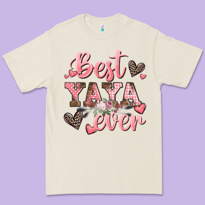 Best Yaya Ever Mother's Day Premium Tee Designed By Cowgirlartshop
