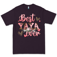 Plum best yaya ever mother's day Premium Tee - CowGirlArtShop