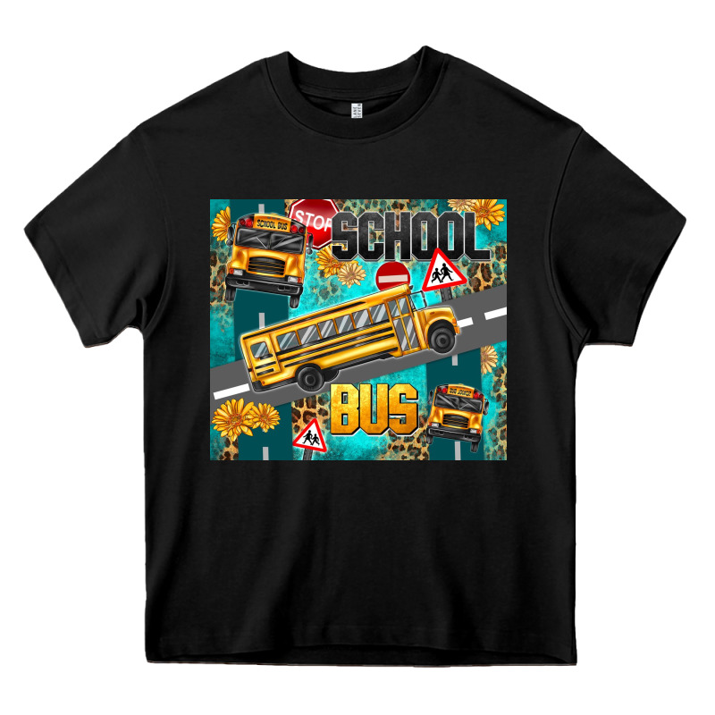 School Bus Heavy Core Tee by texasbilliewilder | Teevron
