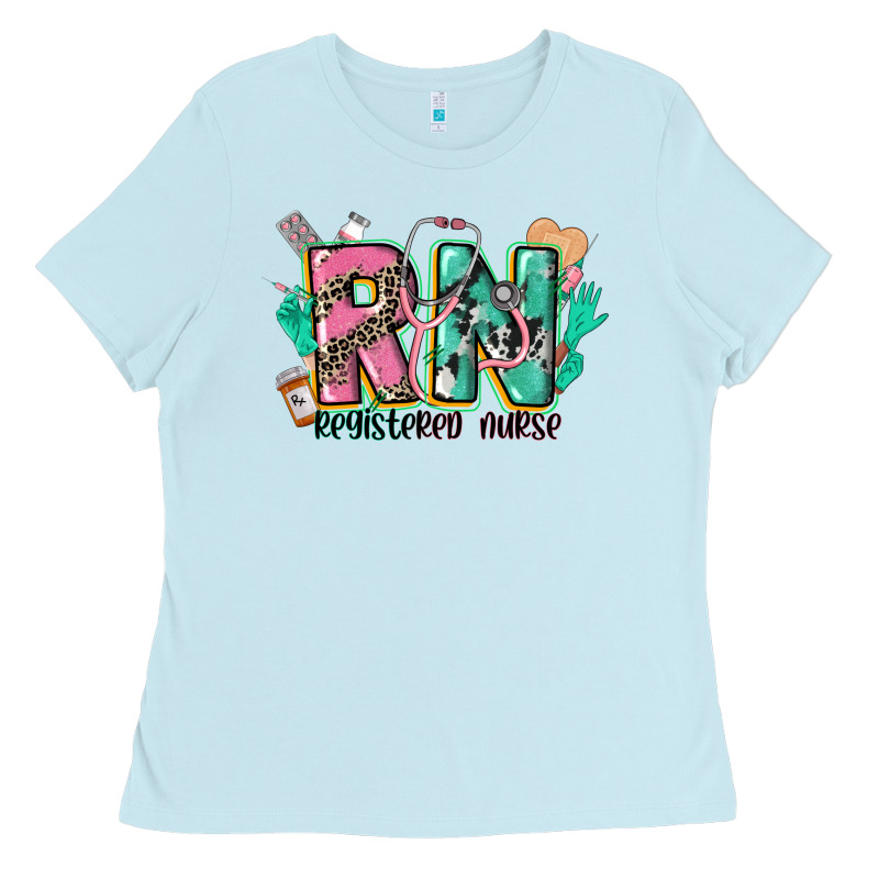 Registered Nurse Ladies Tee by CowGirlArtShop | Teevron
