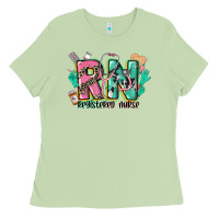 Matcha registered nurse Ladies Tee - CowGirlArtShop