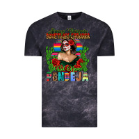 Cloud Black Mexican Chingona Vintage Tee - FaDigitalArtStudio