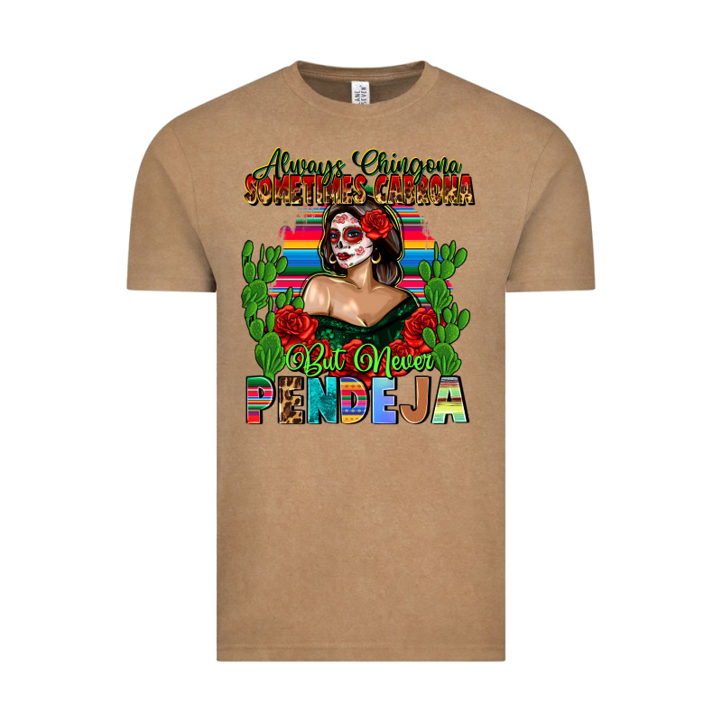 Mexican Chingona Vintage Tee by FaDigitalArtStudio | Teevron