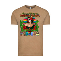 Vintage Coffee Mexican Chingona Vintage Tee - FaDigitalArtStudio