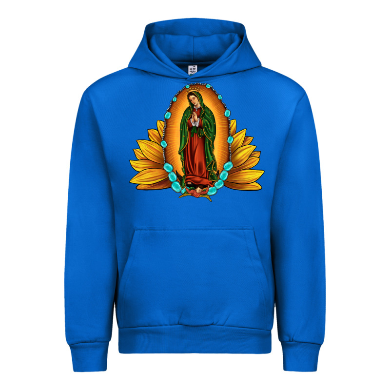 Sunflower Our Lady Of Guadalupe Urban Hoodie by JahusDesignShop | Teevron