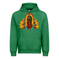 Emerald sunflower our lady of guadalupe Urban Hoodie - JahusDesignShop