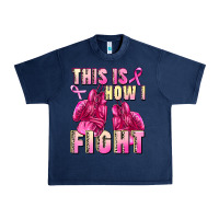 Navy This is how i fight Urban Heavy Tee - FaDigitalArtStudio