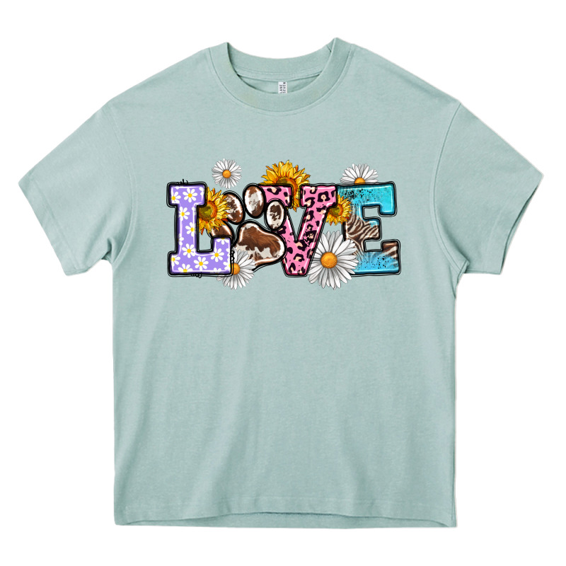 Dog Paw Love Heavy Core Tee by RanaPortraitStore | Teevron