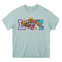 Arona dog paw love Heavy Core Tee - RanaPortraitStore