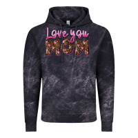 Cloud Black love you mom Vintage Hoodie - FaDigitalArtStudio