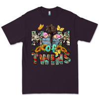 Plum mom of twins girls mother's day Premium Tee - CowGirlArtShop