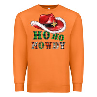 Carrot ho ho howdy christmas hat Premium Sweatshirt - AdoDesignShop