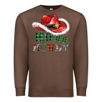Chestnut ho ho howdy christmas hat Premium Sweatshirt - AdoDesignShop