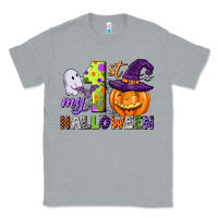 Heather Grey my first halloween Classic Tee - CowGirlArtShop