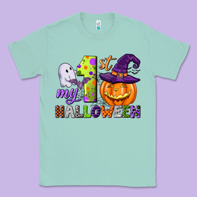 My First Halloween Classic Tee Designed By Cowgirlartshop