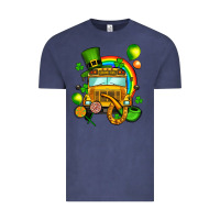 Vintage Denim St. Patrick's school bus Vintage Tee - OliviaCreatesArt