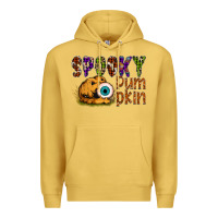 Antique Gold spooky pumpkin Premium Hoodie - SublimationCraftShop