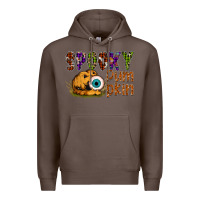 Coffee spooky pumpkin Premium Hoodie - SublimationCraftShop