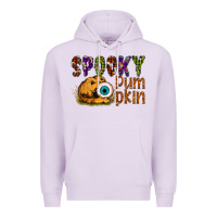 Lilac spooky pumpkin Premium Hoodie - SublimationCraftShop
