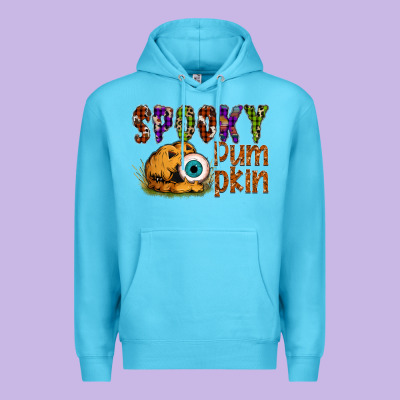 Spooky Pumpkin Premium Hoodie Designed By Sublimationcraftshop