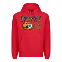 Red spooky pumpkin Premium Hoodie - SublimationCraftShop