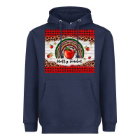 Navy merry teacher Heavyweight Hoodie - AdoDesignShop