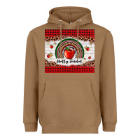 Toasted Coconut merry teacher Heavyweight Hoodie - AdoDesignShop