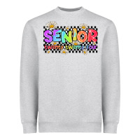 Heather Grey senior twenty twenty four Heavyweight Sweatshirt - AdoDesignShop