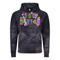 Cloud Black egg and easter Vintage Hoodie - FaDigitalArtStudio