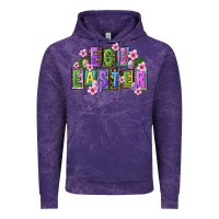 Cloud Purple egg and easter Vintage Hoodie - FaDigitalArtStudio