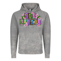 Cloud Rock egg and easter Vintage Hoodie - FaDigitalArtStudio