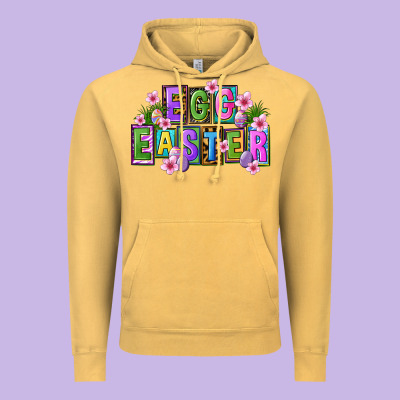 Egg And Easter Vintage Hoodie Designed By Fadigitalartstudio