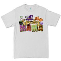 Dove Grey spooky mama Premium Tee - CowGirlArtShop