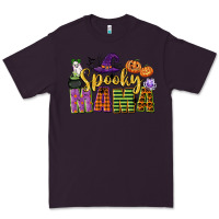 Plum spooky mama Premium Tee - CowGirlArtShop