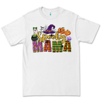White spooky mama Premium Tee - CowGirlArtShop