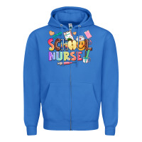 True Royal school nurse Zipper Hoodie - AdoDesignShop