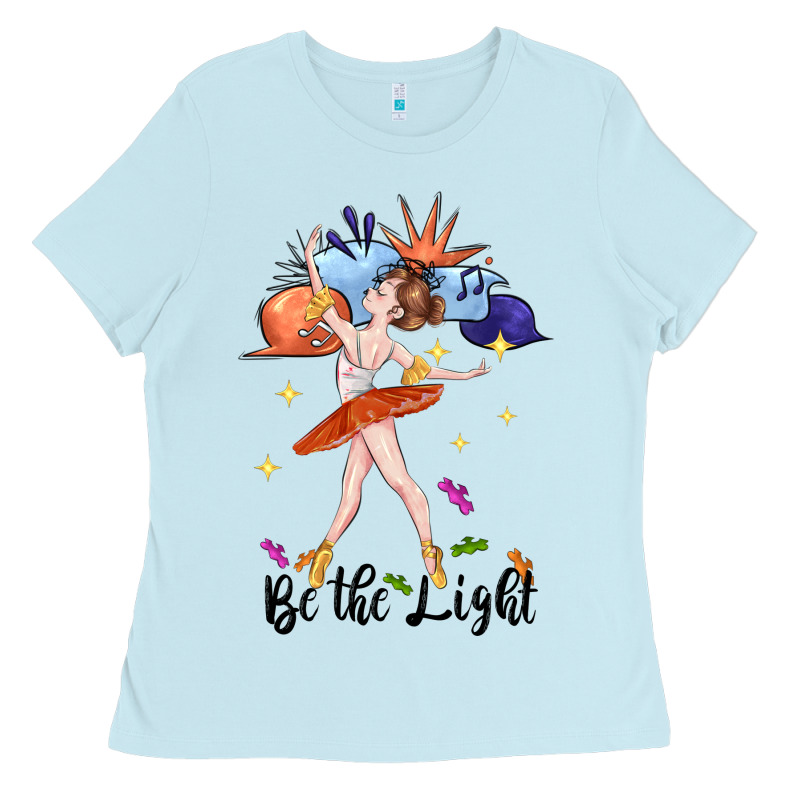 Be The Light Ladies Tee by CowGirlArtShop | Teevron