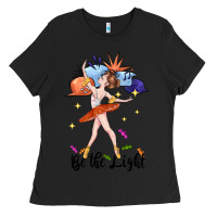 Black be the light Ladies Tee - CowGirlArtShop