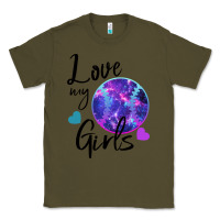 Army Green I Love My Softball Girl Classic Tee - Bettercallsaul