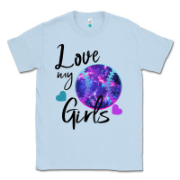 Dusty Blue I Love My Softball Girl Classic Tee - Bettercallsaul