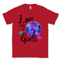 Red I Love My Softball Girl Classic Tee - Bettercallsaul